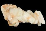 Peach Stilbite Crystal Cluster - India #147373-1